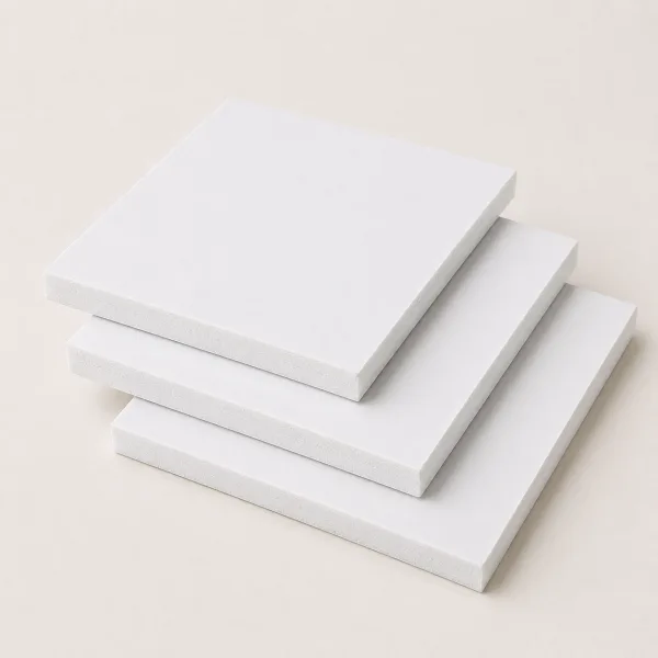 White KT foam display board sheets for poster and temporary signage use
